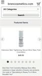 Mobile Screenshot of brencosmetics.com